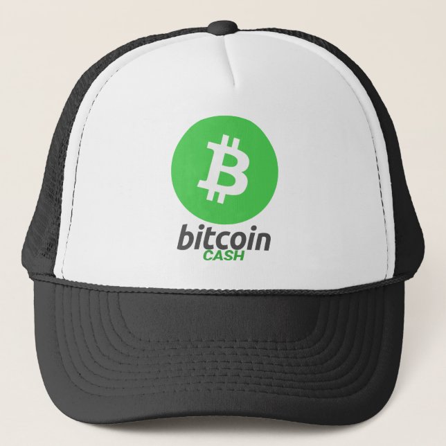 Casquette Argent liquide de Bitcoin - Cryptocurrency (Devant)