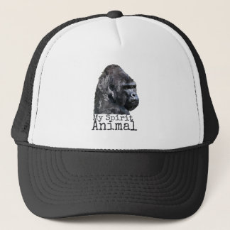 Casquette Argent Retour Gorille Esprit Animal