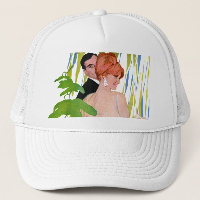 Casquette Argent sur son esprit (Devant)