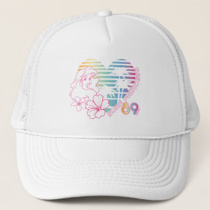 Casquette Ariel Surf Princess 89 Cœur Tropical