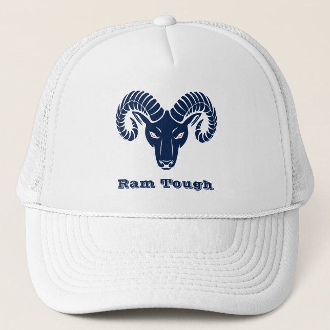 Casquette Aries Ram Patriotic Blue Pearl (Devant)