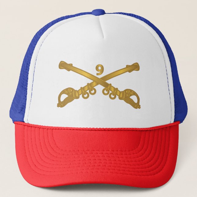 Casquette Armée - 9e division de cavalerie wi xt (Devant)