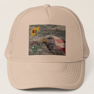 Casquette Armée afghane de combat 75e régiment de Rangers