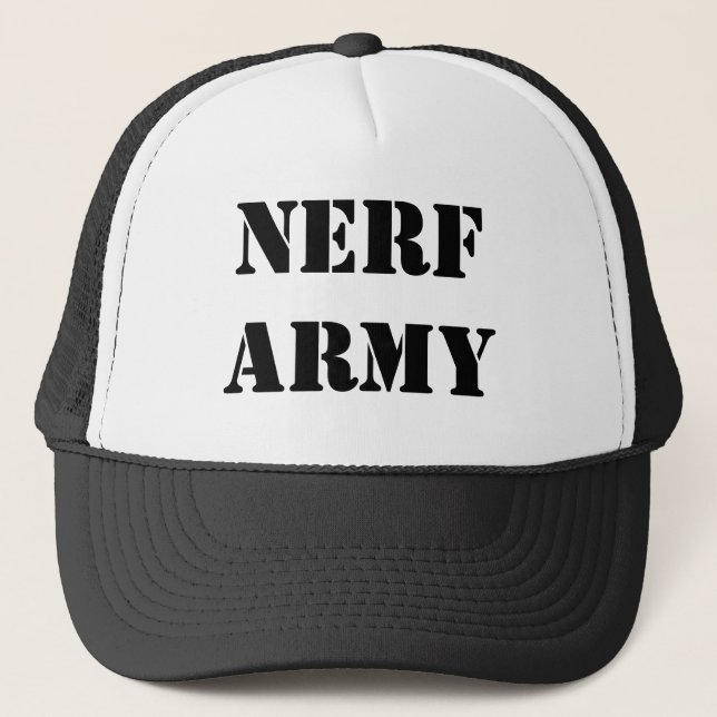 CASQUETTE ARMÉE DE NERF (Devant)