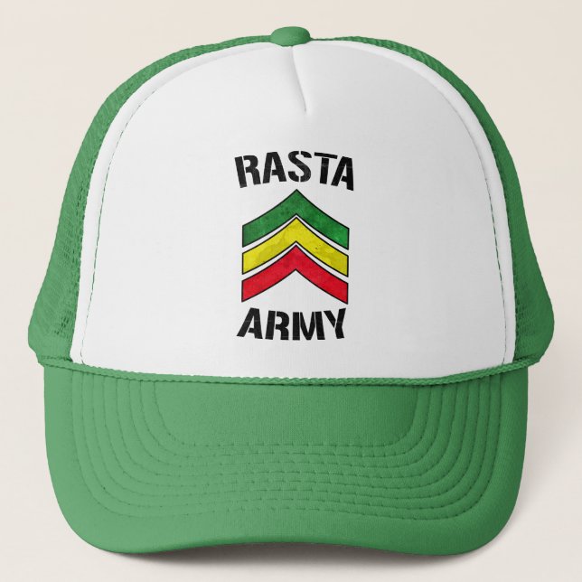 Casquette Armée de Rasta (Devant)