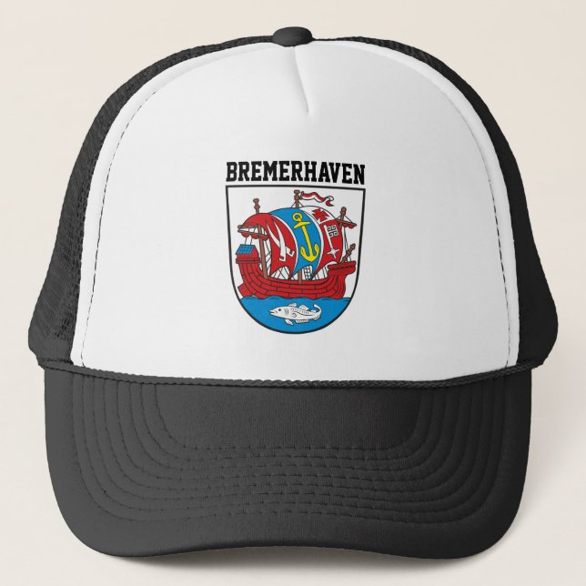 Casquette Armoiries de Bremerhaven, Allemagne (Devant)