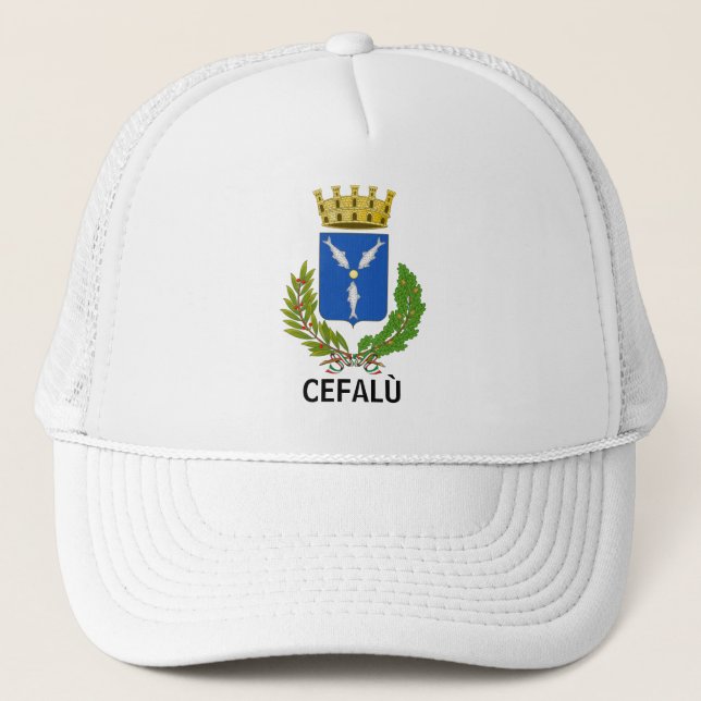 Casquette Armoiries de Cefalù - Sicile (Devant)