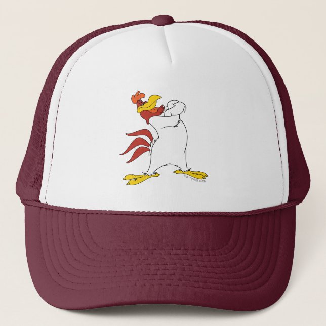 Casquette Armoiries de Foghorn Leghorn franchies (Devant)