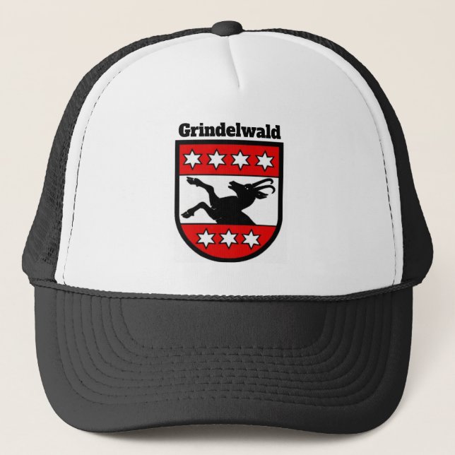 Casquette Armoiries de Grindelwald, Suisse (Devant)