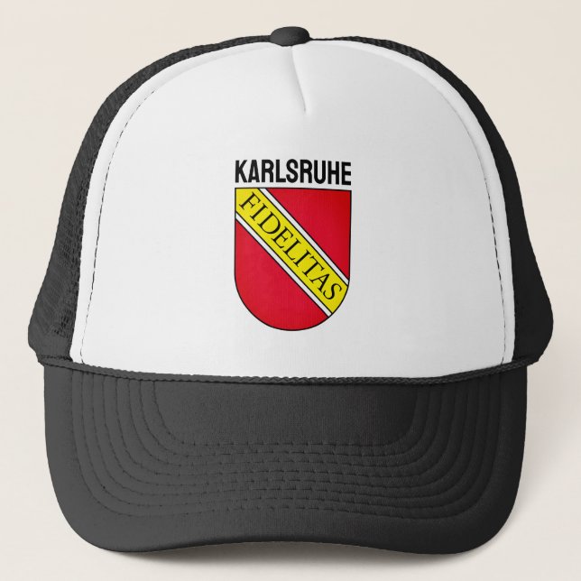 Casquette Armoiries de Karlsruhe, ALLEMAGNE (Devant)