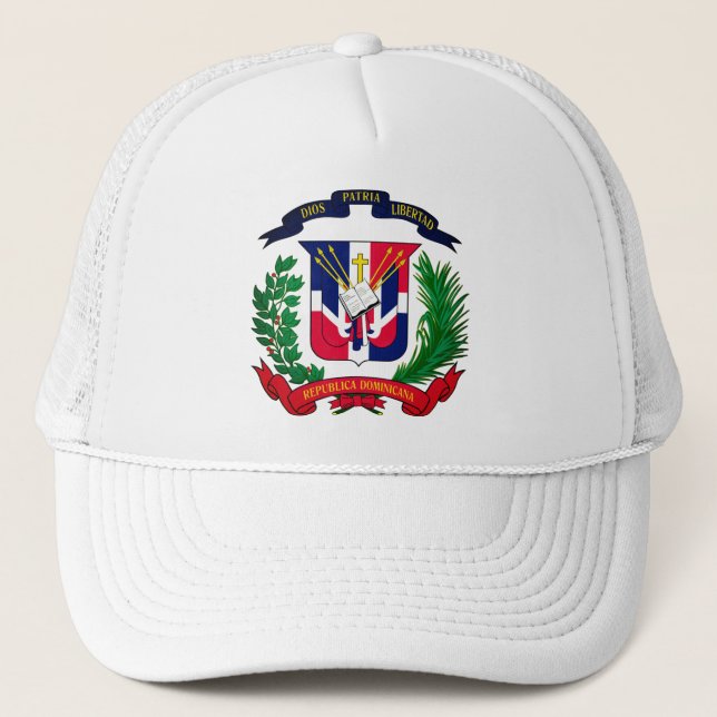Casquette Armoiries de la République dominicaine (Devant)