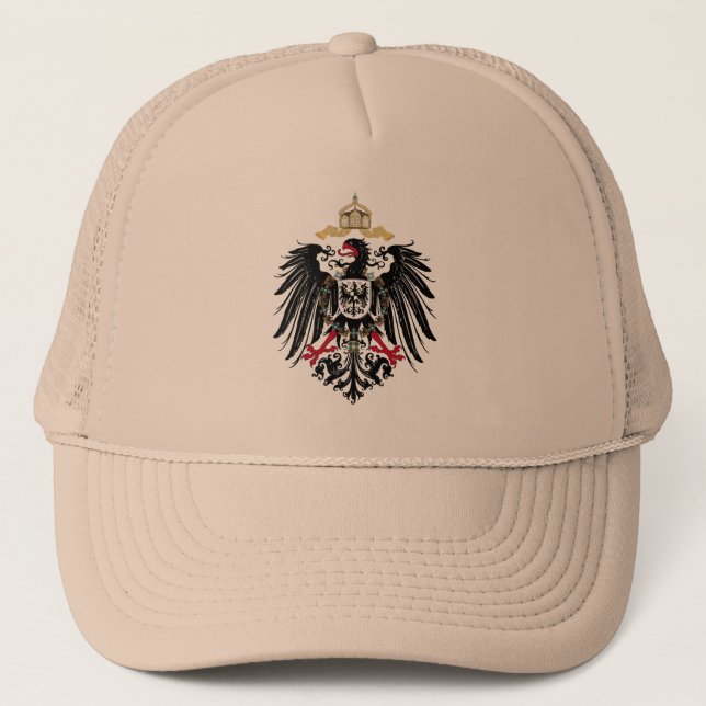 Casquette Armoiries de l'Empire allemand de 1889 (Devant)