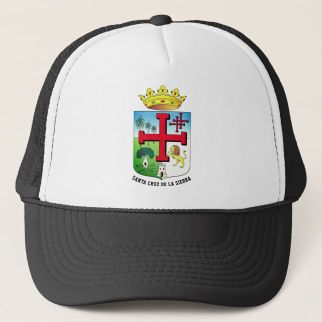 Casquette Armoiries de Père Noël Cruz de la Sierra (Bolivie) (Devant)