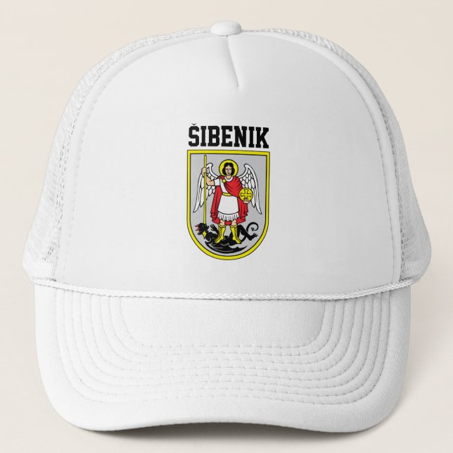 Casquette Armoiries de Šibenik - Croatie (Devant)
