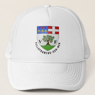 Casquette Armoiries de Villefranche-sur-Mer, France