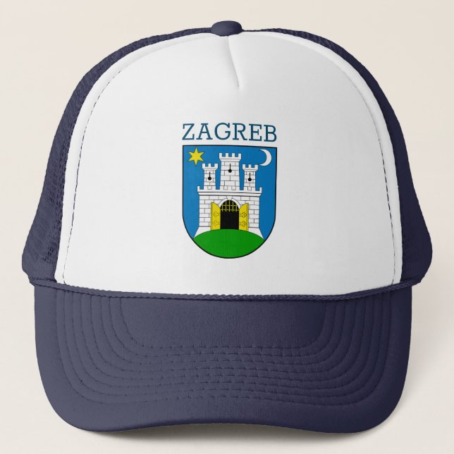 Casquette Armoiries de Zagreb (Devant)