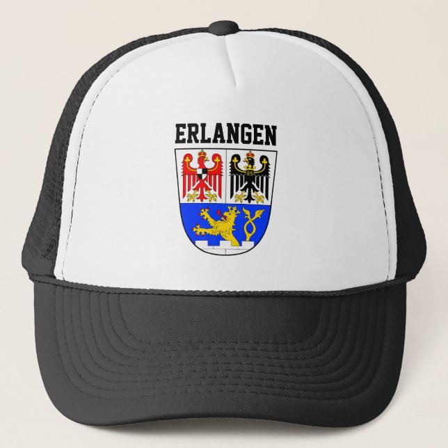 Casquette Armoiries d'Erlangen, ALLEMAGNE (Devant)