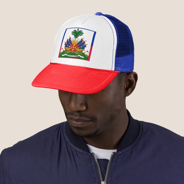 Casquette Armoiries d'Haïti (En situation)