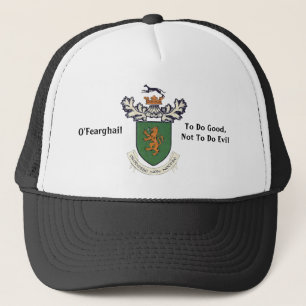 Casquette Armoiries du clan Farrell d'Irlande