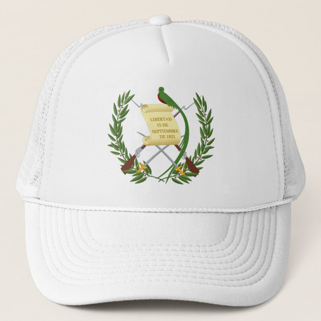 Casquette Armoiries du Guatemala (Devant)