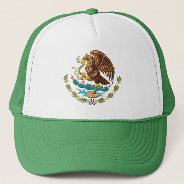 Casquette Armoiries du Mexique (Devant)