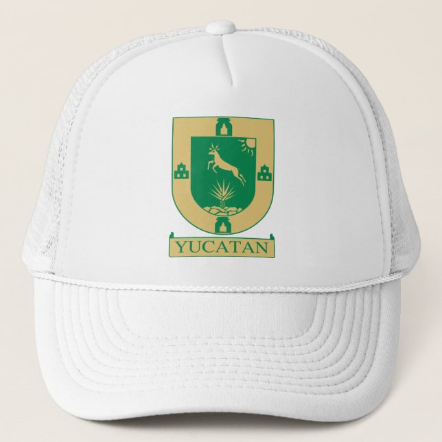 Casquette Armoiries du Yucatán - Mexique (Devant)