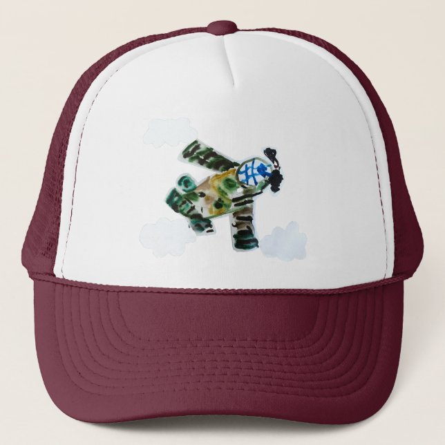 Casquette Army Jet "Art by Kids" (Devant)