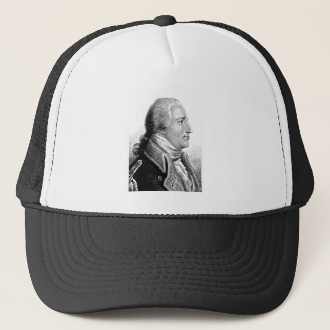 Casquette Arnold ~ Benedict / Officier révolutionnaire Traît (Devant)