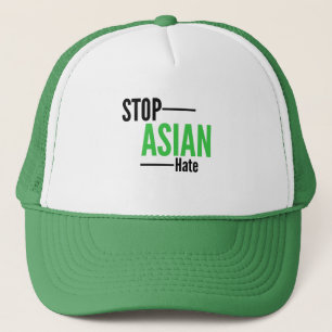 Casquette Arrêter la haine asiatique