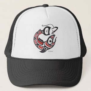 Casquette Arrêtez la baisse saumonée - le premier casquett