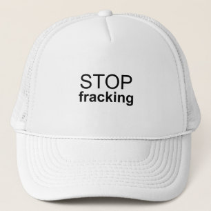 Casquette Arrêtez la fracturation