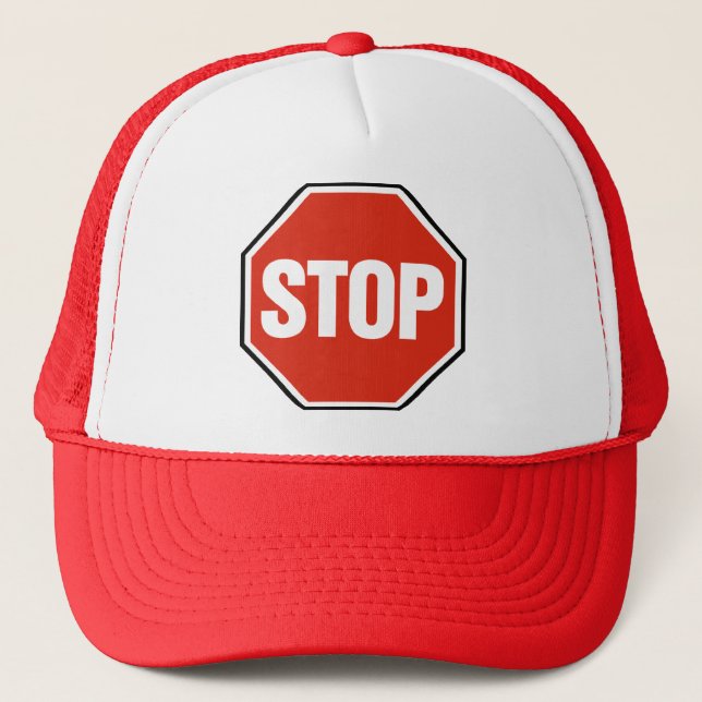 Casquette ARRÊTEZ le signe (Devant)
