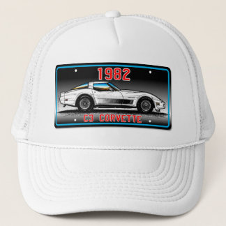 Casquette Arrière - plan 1982 Art-Gris de plaque