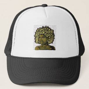 Casquette Art africain puissant sur l'équité et l'inclusion
