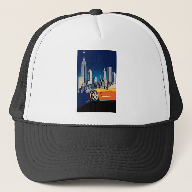 CASQUETTE ART AUTOMOBILE DE VETTE ÉLÉGANT (Devant)