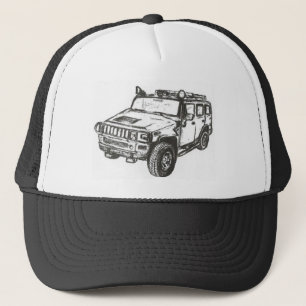 Casquette Art de camion de Hummer
