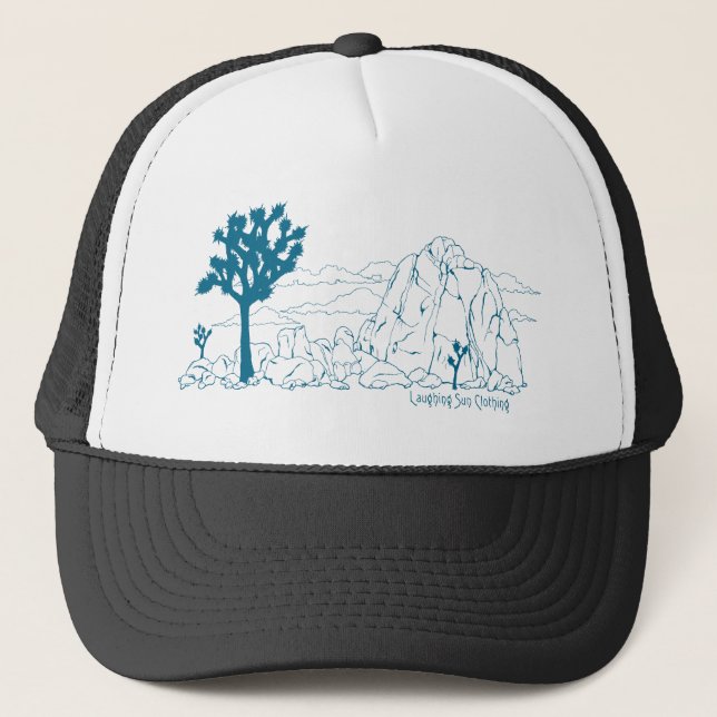 Casquette Art de parc national d'arbre de Joshua (Devant)
