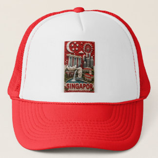 Casquette Art de point de repère vertical en micro mosaïque