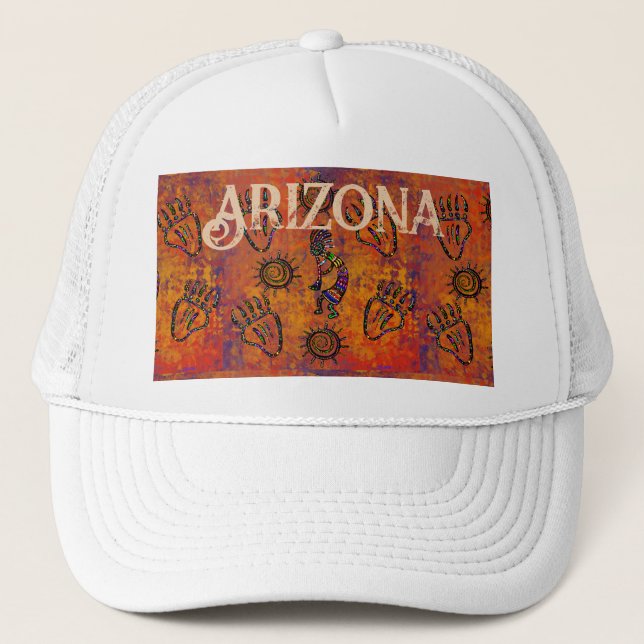 Casquette Art Kokopelli (Devant)