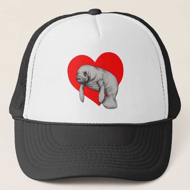 Casquette art manatee (Devant)