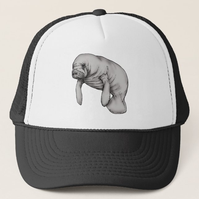 Casquette art manatee (Devant)