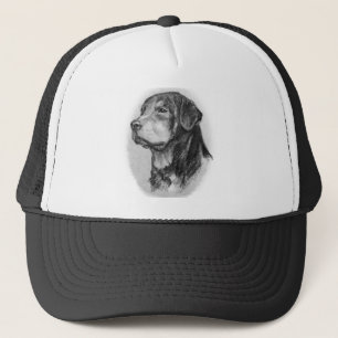 Casquette Art original de rottweiler par LN Pettey