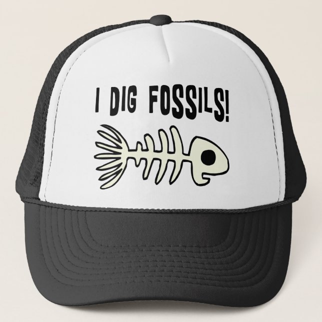 Casquette Article fossile drôle de cadeau (Devant)