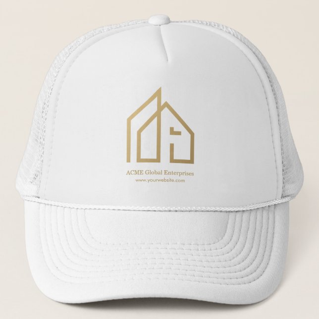 Casquette Article promotionnel Logo sur mesure de l'immobili (Devant)