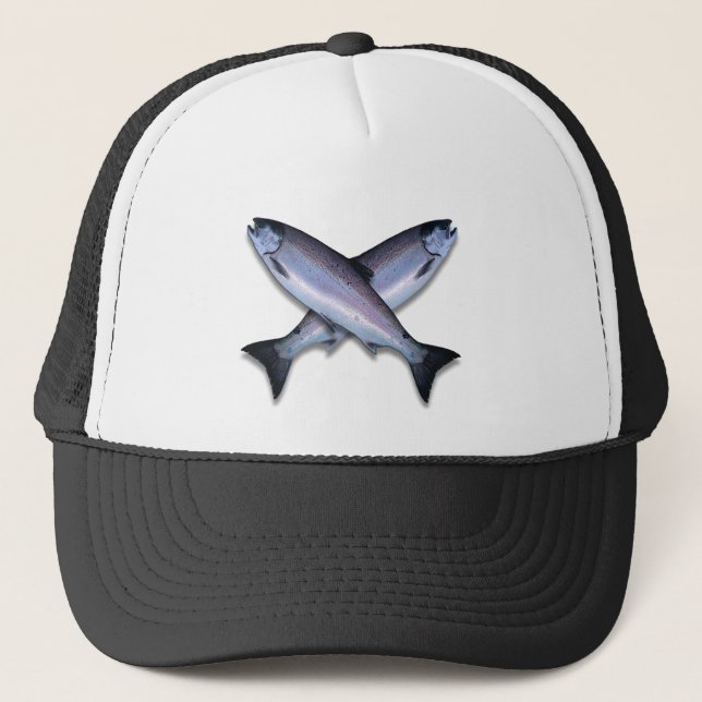 Casquette Articles de croix d'océan de Coho (Devant)