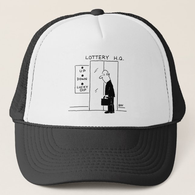 Casquette Ascenseur ou ascenseur dans une caricature du sièg (Devant)
