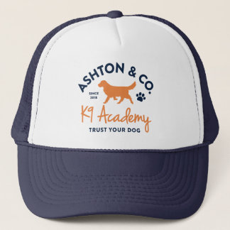Casquette Ashton & Co. K9 Academy 2c Dark Logo