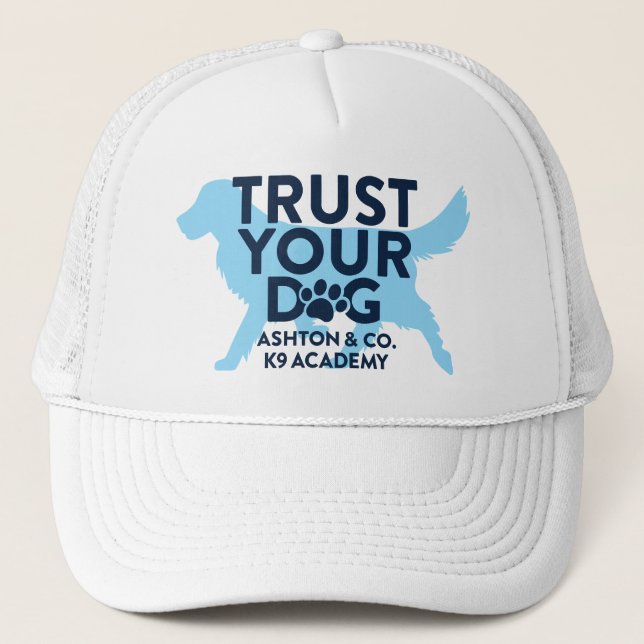 Casquette Ashton & Co. K9 Nom de l'académie (Devant)
