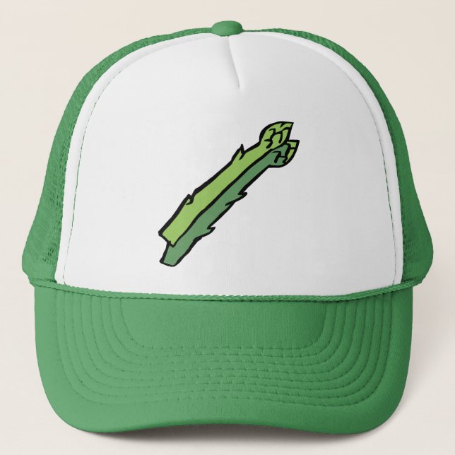 Casquette Asperge verte (Devant)
