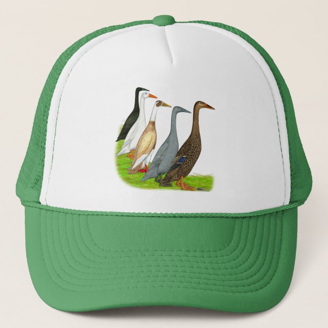 Casquette Assortiment de canard de coureur (Devant)